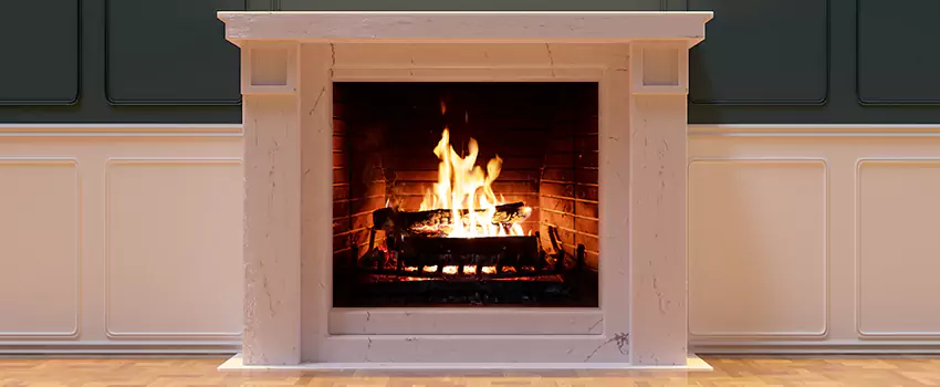 Decorative Electric Fireplace Installation in San Marcos, Texas