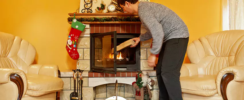 Gas to Wood-Burning Fireplace Conversion Services in San Marcos, Texas