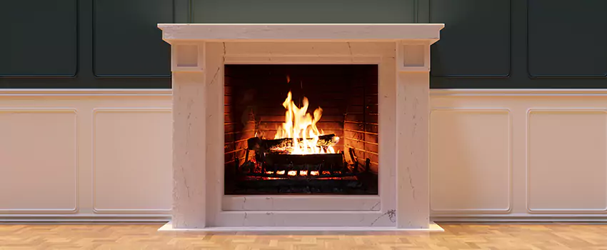 Open Flame Wood-Burning Fireplace Installation Services in San Marcos, Texas