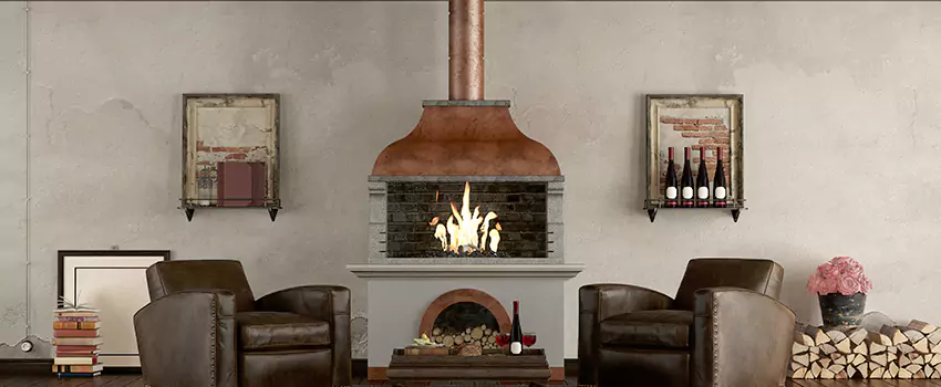 Thelin Hearth Products Providence Pellet Insert Fireplace Installation in San Marcos, TX