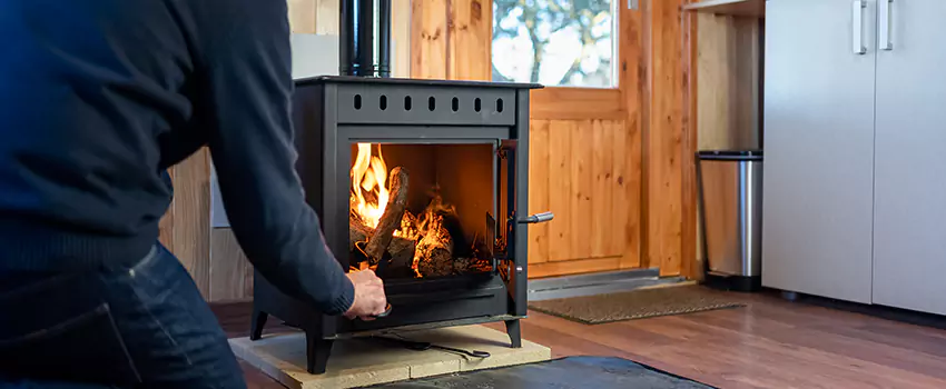 Open Hearth Wood Fireplace Installation in San Marcos, TX