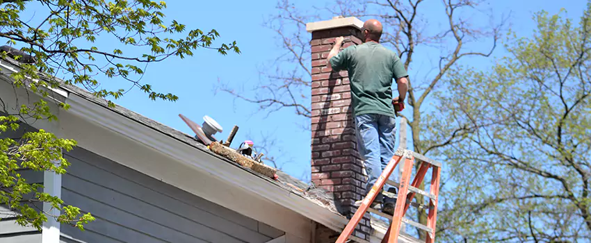 Vinyl and PVC Chimney Flashing Installation in San Marcos, TX