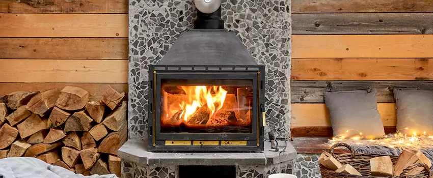 Outdoor Morso Fireplace Broken Screen Replacement in San Marcos, TX